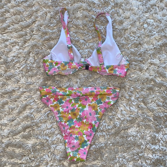 NWT SHEIN Floral Underwire Bikini - Picture 5 of 9